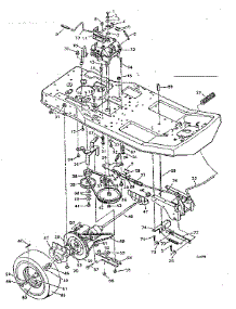 Replacements Parts Drive System parts for Craftsman Front-Engine Lawn Tractor 502255622 from AppliancePartsPros.com