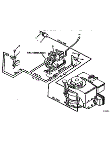 Replacement Parts Wiring Diagram parts for Craftsman Front-Engine Lawn Tractor 502255623 from AppliancePartsPros.com