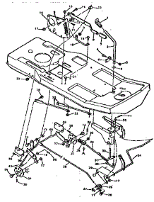 Lift Assembly parts for Craftsman Front-Engine Lawn Tractor 502255630 from AppliancePartsPros.com