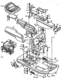 Replacement Parts Body Chassis parts for Craftsman Front-Engine Lawn Tractor 502255633 from AppliancePartsPros.com