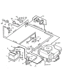 Wiring Diagram parts for Craftsman Front-Engine Lawn Tractor 502255652 from AppliancePartsPros.com