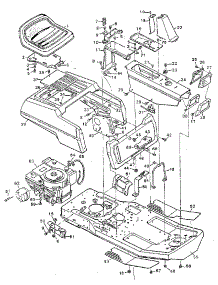 Body And Chassis parts for Craftsman Front-Engine Lawn Tractor 502255652 from AppliancePartsPros.com