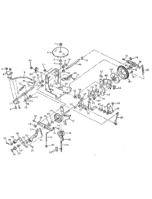 Transmission parts for Craftsman Front-Engine Lawn Tractor 502255652 from AppliancePartsPros.com