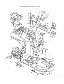 Replacement Parts Body And Chassis parts for Craftsman Front-Engine Lawn Tractor 502255653 from AppliancePartsPros.com