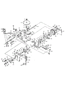Transmission parts for Craftsman Front-Engine Lawn Tractor 502255654 from AppliancePartsPros.com