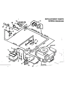 Wiring Diagram parts for Craftsman Front-Engine Lawn Tractor 502255660 from AppliancePartsPros.com