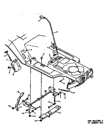 Replacement Parts Blade Housing Suspension parts for Craftsman Front-Engine Lawn Tractor 502255711 from AppliancePartsPros.com