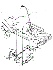 Blade Housing Suspension parts for Craftsman Front-Engine Lawn Tractor 502255712 from AppliancePartsPros.com