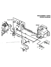 Wiring Diagram parts for Craftsman Front-Engine Lawn Tractor 502255712 from AppliancePartsPros.com