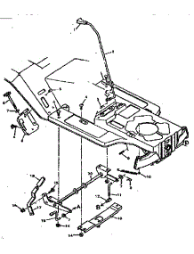 Replacement Parts Blade Housing Suspension parts for Craftsman Front-Engine Lawn Tractor 502255713 from AppliancePartsPros.com