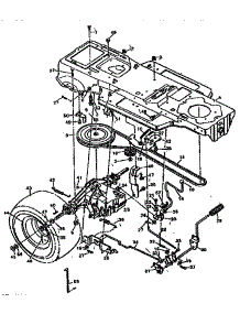 Motion Drive parts for Craftsman Front-Engine Lawn Tractor 502255751 from AppliancePartsPros.com