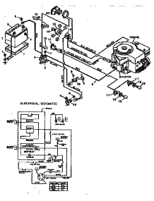 Wiring Diagram parts for Craftsman Front-Engine Lawn Tractor 502255751 from AppliancePartsPros.com