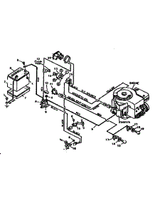 Wiring Diagram parts for Craftsman Front-Engine Lawn Tractor 502255752 from AppliancePartsPros.com