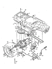 Motion Drive parts for Craftsman Front-Engine Lawn Tractor 502255760 from AppliancePartsPros.com