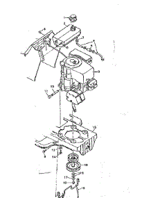 Engine Mount parts for Craftsman Front-Engine Lawn Tractor 502255760 from AppliancePartsPros.com