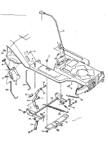 Blade Housing Suspension parts for Craftsman Front-Engine Lawn Tractor 502255760 from AppliancePartsPros.com
