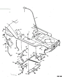 Blade Housing Suspension parts for Craftsman Front-Engine Lawn Tractor 502255761 from AppliancePartsPros.com