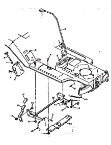 Replacement Parts Blade Housing Suspension parts for Craftsman Front-Engine Lawn Tractor 502255780 from AppliancePartsPros.com