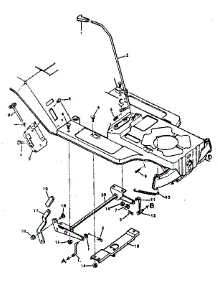 Blade Housing Suspension parts for Craftsman Front-Engine Lawn Tractor 502255790 from AppliancePartsPros.com