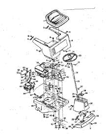 Top Half parts for Craftsman Front-Engine Lawn Tractor 502256030 from AppliancePartsPros.com