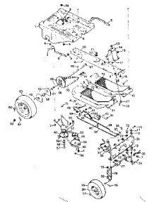 Lower Half parts for Craftsman Front-Engine Lawn Tractor 502256031 from AppliancePartsPros.com