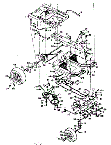 Lower Half parts for Craftsman Front-Engine Lawn Tractor 502256032 from AppliancePartsPros.com
