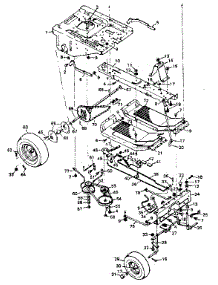 Lower Half parts for Craftsman Front-Engine Lawn Tractor 502256033 from AppliancePartsPros.com