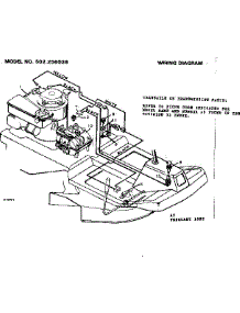 Wiring Diagram parts for Craftsman Front-Engine Lawn Tractor 502256036 from AppliancePartsPros.com