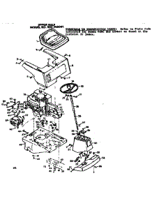 Upper Half parts for Craftsman Front-Engine Lawn Tractor 502256041 from AppliancePartsPros.com