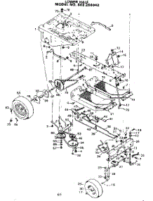 Lower Half parts for Craftsman Front-Engine Lawn Tractor 502256042 from AppliancePartsPros.com