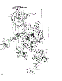Lower Half parts for Craftsman Front-Engine Lawn Tractor 502256061 from AppliancePartsPros.com