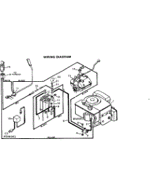 Wiring Diagram parts for Craftsman Front-Engine Lawn Tractor 502256061 from AppliancePartsPros.com