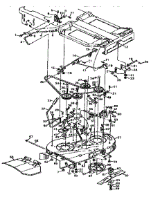 Blade Housing parts for Craftsman Front-Engine Lawn Tractor 502256071 from AppliancePartsPros.com