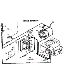 Wiring Diagram parts for Craftsman Front-Engine Lawn Tractor 502256081 from AppliancePartsPros.com