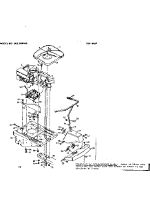 Top Half parts for Craftsman Front-Engine Lawn Tractor 502256090 from AppliancePartsPros.com