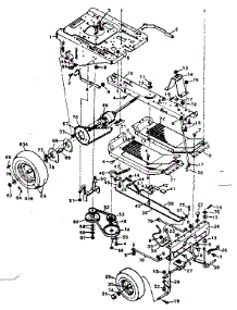 Lower Half parts for Craftsman Front-Engine Lawn Tractor 502256095 from AppliancePartsPros.com
