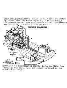 Wiring Diagram parts for Craftsman Front-Engine Lawn Tractor 502256111 from AppliancePartsPros.com
