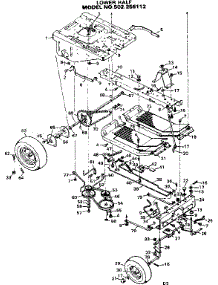 Lower Half parts for Craftsman Front-Engine Lawn Tractor 502256112 from AppliancePartsPros.com