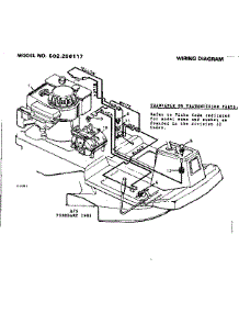 Wiring Diagram parts for Craftsman Front-Engine Lawn Tractor 502256117 from AppliancePartsPros.com