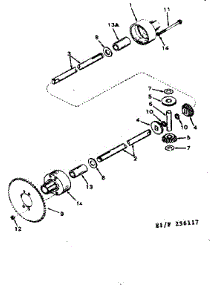Differential parts for Craftsman Front-Engine Lawn Tractor 502256117 from AppliancePartsPros.com