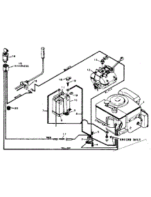 Wiring Diagram parts for Craftsman Front-Engine Lawn Tractor 502256125 from AppliancePartsPros.com