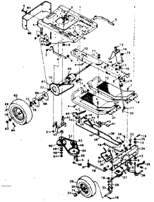 Lower Half parts for Craftsman Front-Engine Lawn Tractor 502256125 from AppliancePartsPros.com