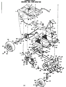 Lower Half parts for Craftsman Front-Engine Lawn Tractor 502256130 from AppliancePartsPros.com