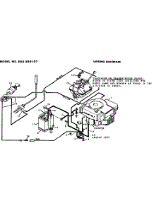 Wiring Diagram parts for Craftsman Front-Engine Lawn Tractor 502256137 from AppliancePartsPros.com