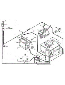Wiring Diagram parts for Craftsman Front-Engine Lawn Tractor 502256172 from AppliancePartsPros.com