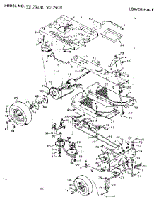 Lower Half parts for Craftsman Front-Engine Lawn Tractor 502256180 from AppliancePartsPros.com