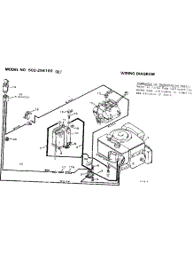 Wiring Diagram parts for Craftsman Front-Engine Lawn Tractor 502256180 from AppliancePartsPros.com