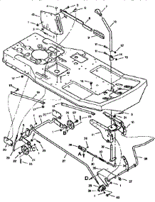 Mower Housing Suspension parts for Craftsman Rear-Engine Riding Mower 502256220 from AppliancePartsPros.com