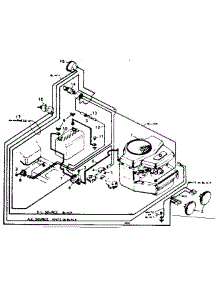 Wiring Diagram parts for Craftsman Front-Engine Lawn Tractor 502257040 from AppliancePartsPros.com