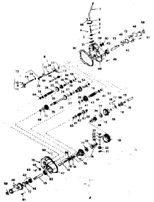 Peerless Transaxle parts for Craftsman Front-Engine Lawn Tractor 502257040 from AppliancePartsPros.com